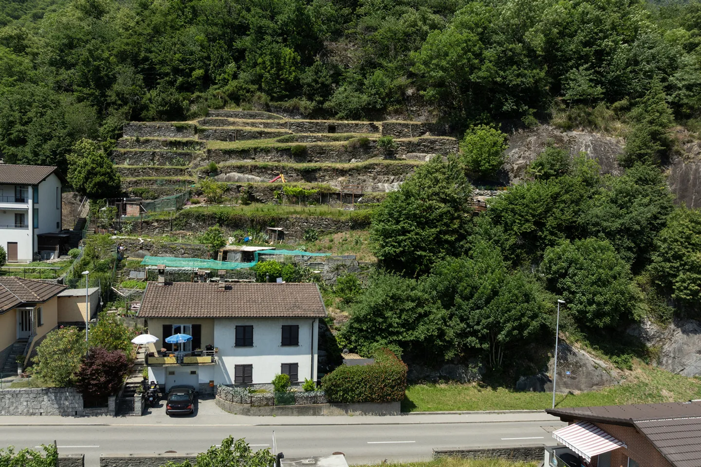 Terreno con vista su Bellinzona - Foto 1 di 5
