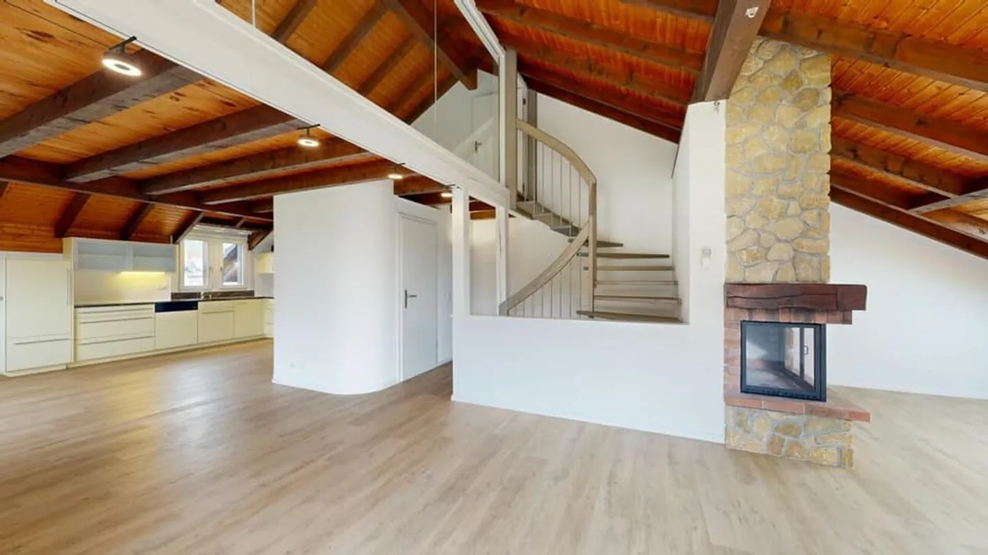 Sentiment de vie méditerranéenne à Vallamand - Maisonette avec galerie et vue sur le lac - Photo 6 sur 13