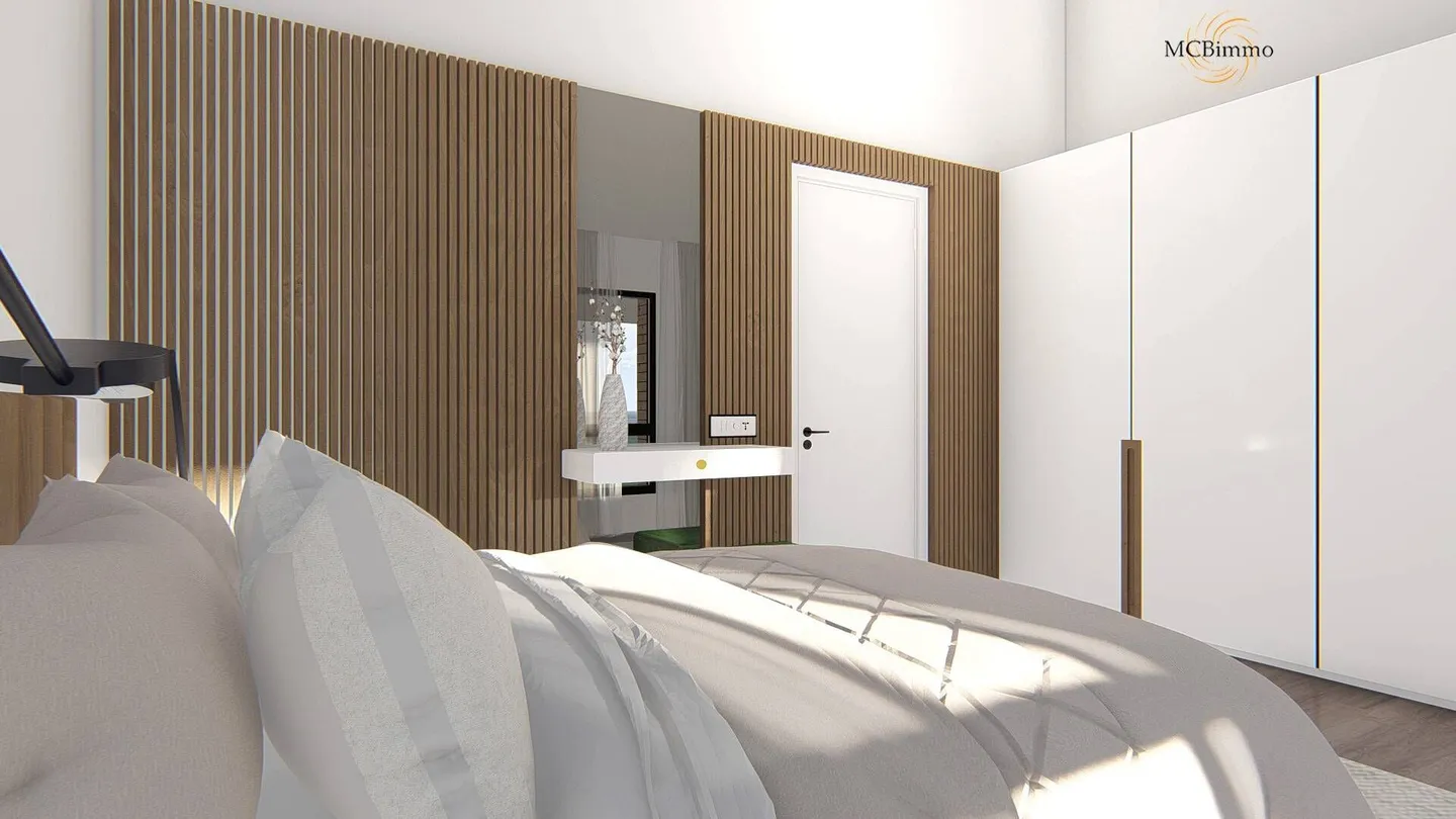 Neues 3,5-Zimmer-Apartment mit 131 m2 Terrasse - Foto 7 von 11