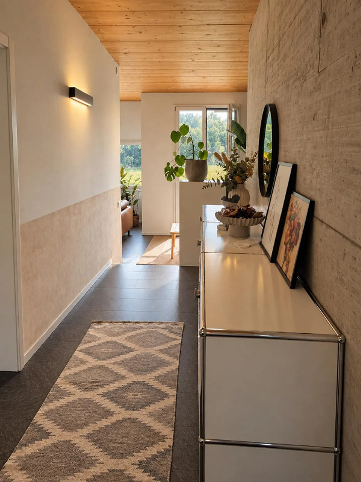 Maison jumelée spacieuse de 6,5 pièces avec jardin et vue dégagée - Photo 6 sur 12