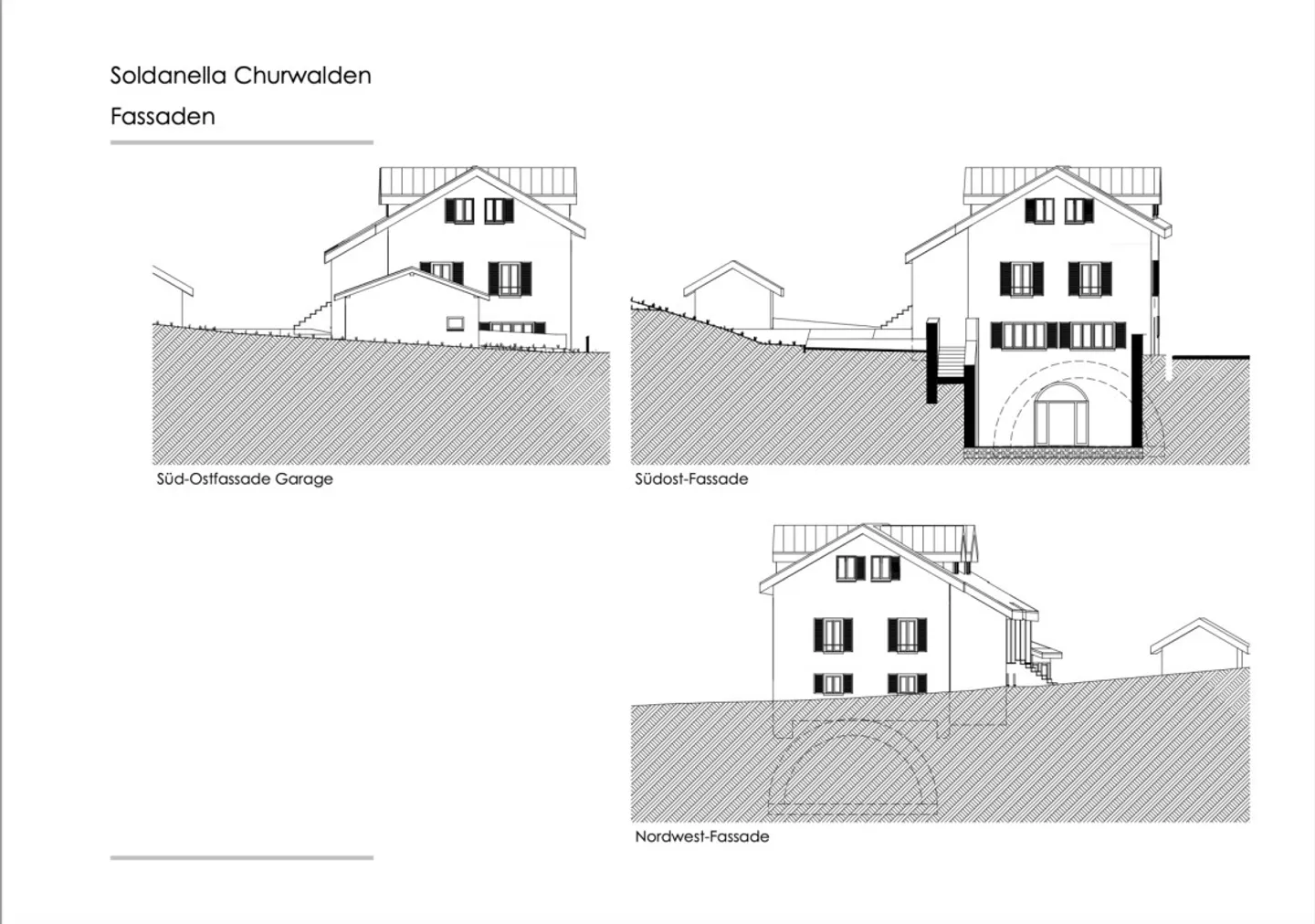 Exclusive two-house property with four garage spaces and historic vaulted cellar in Churwalden - Photo 32 of 33