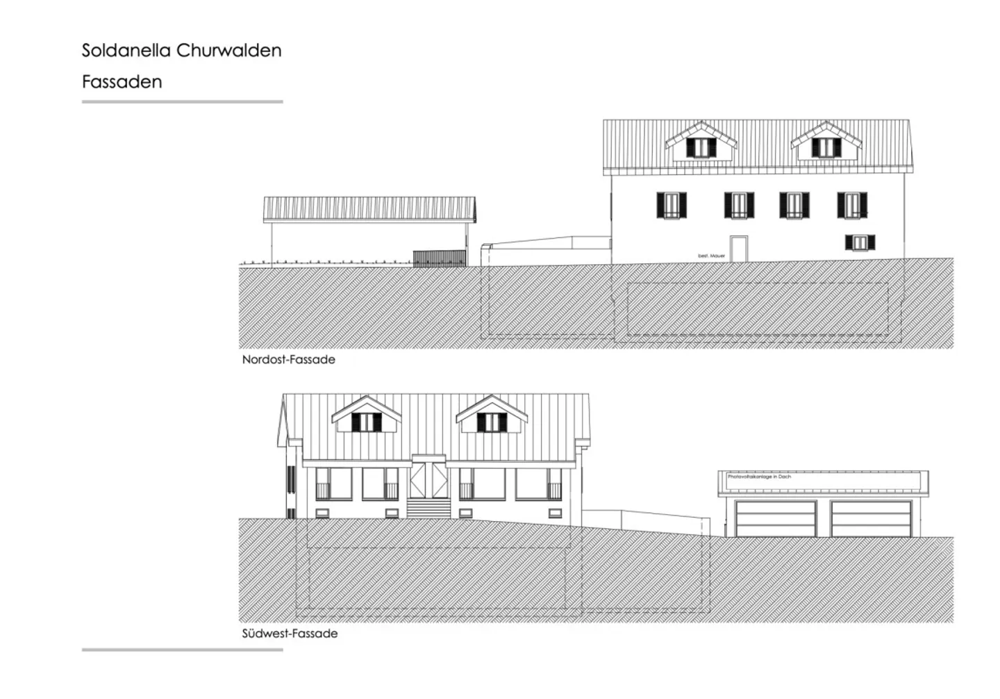 Exclusive two-house property with four garage spaces and historic vaulted cellar in Churwalden - Photo 31 of 33