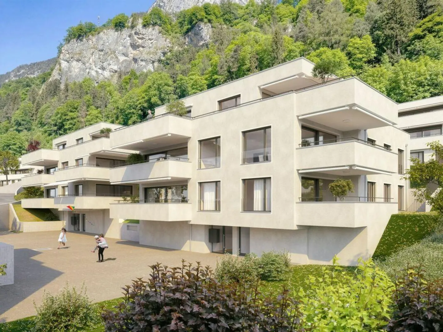 Geräumige Attikawohnung mit Aussicht - Foto 2 von 8