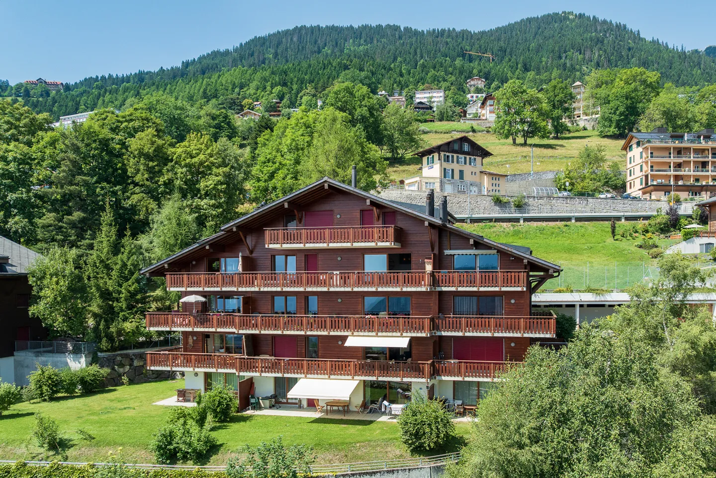 «Großartige 2,5-Zimmer-Wohnung auf Gartenebene mit Terrasse und herrlicher Aussicht» - Foto 13 von 13