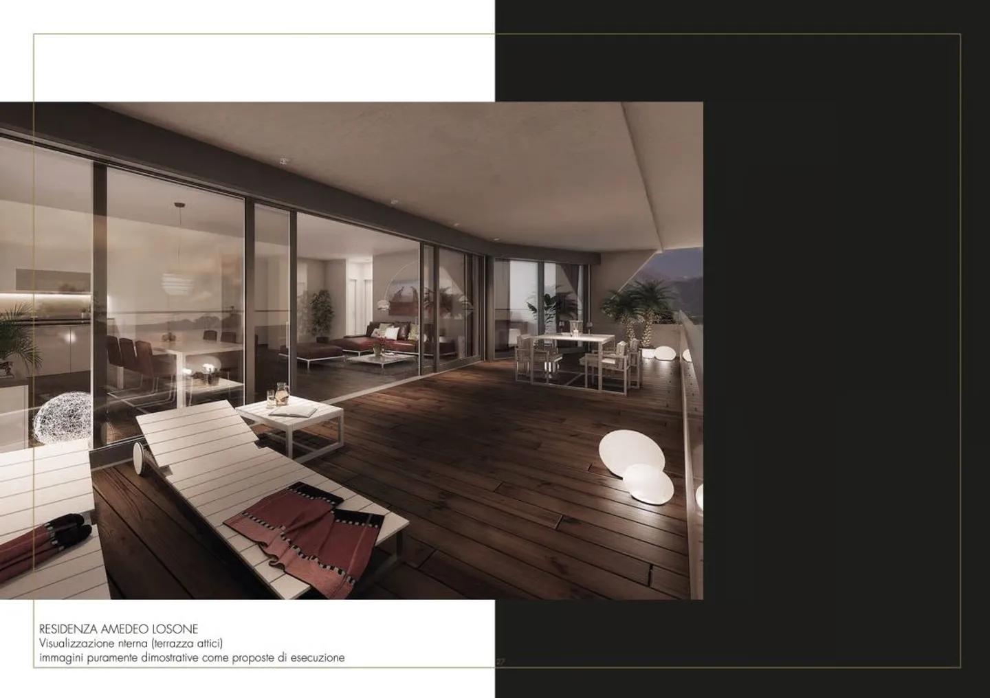 Luxuriöses Duplex-Penthouse in Losone - Foto 20 von 21