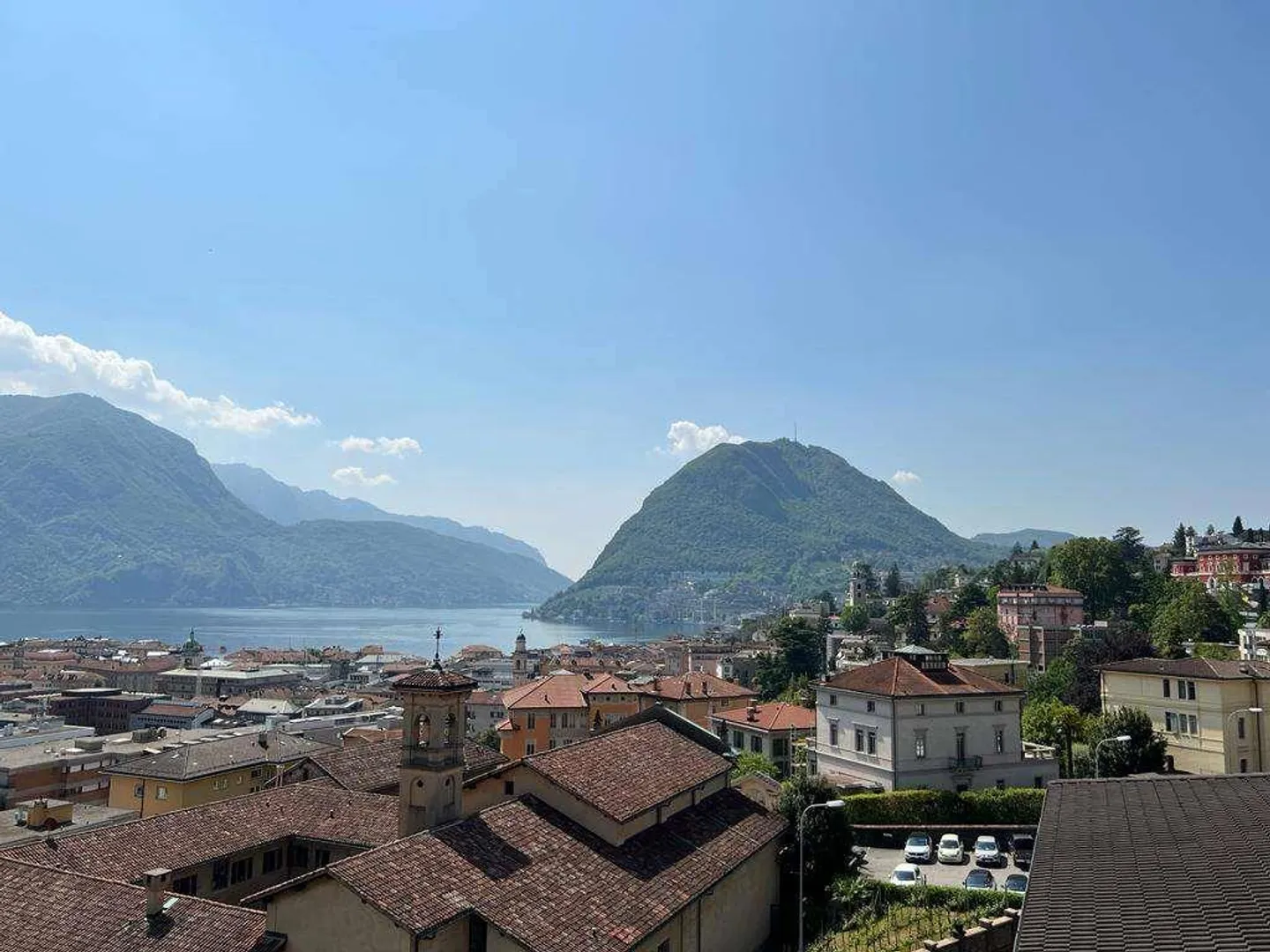 Lugano, bureau prestigieux de 7 pièces avec vue panoramique sur le lac - Photo 3 sur 9