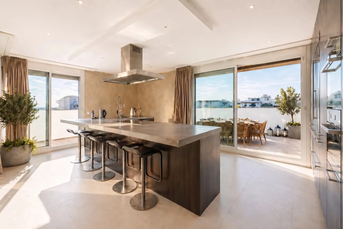 Exklusivität - Wunderschöne zeitgenössische Penthouse im Herzen von Saint-Jean - Foto 2 von 10