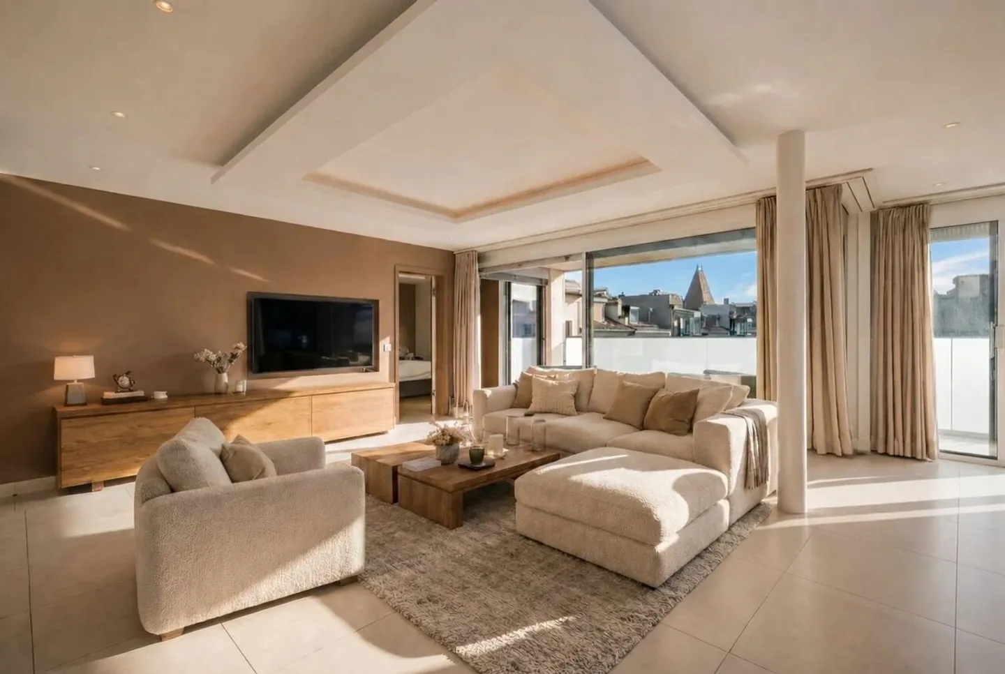 Exklusivität - Wunderschöne zeitgenössische Penthouse im Herzen von Saint-Jean - Foto 1 von 10