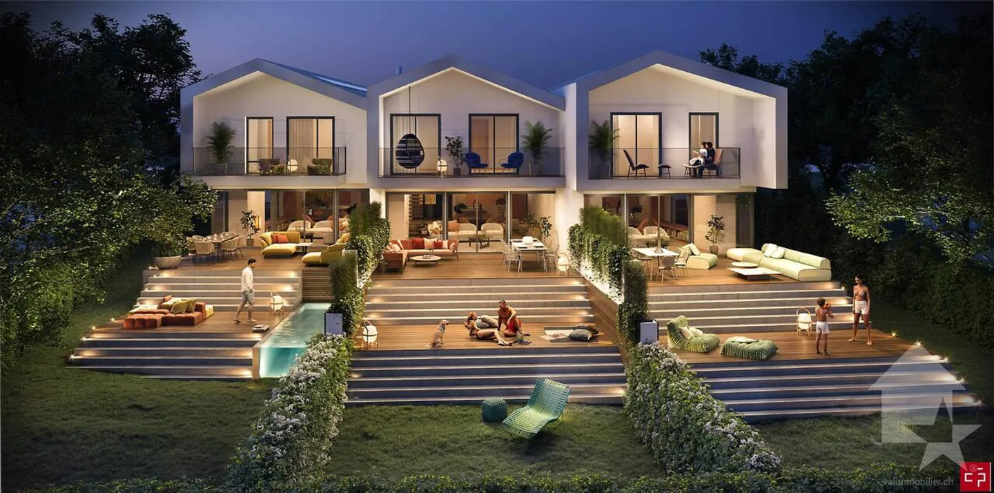 Prächtige Reihenhaus-Villa im Herzen des Val de Bagnes - Foto 1 von 4