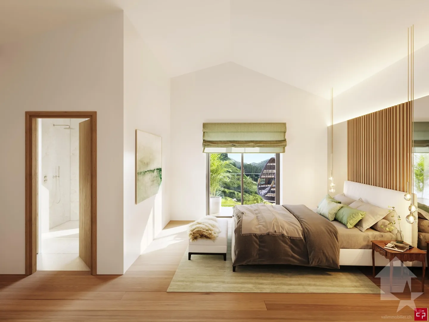 Prächtige Reihenhaus-Villa im Herzen des Val de Bagnes - Foto 3 von 4