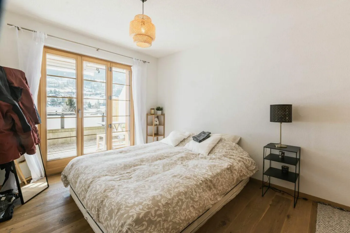 Appartement en terrasse avec vue sur la montagne - Appartement au premier étage de 4,5 pièces dans le Chalet Aquila - Photo 8 sur 20