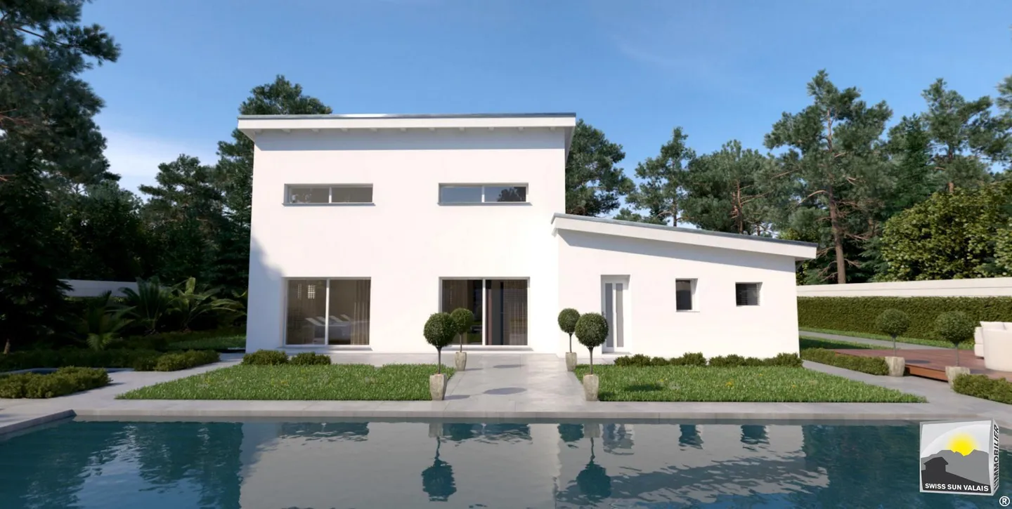 VALAIS / Sono "DAYTONA" Magnifica villa da costruire 5.5 stanze 223 m² - Foto 2 di 26