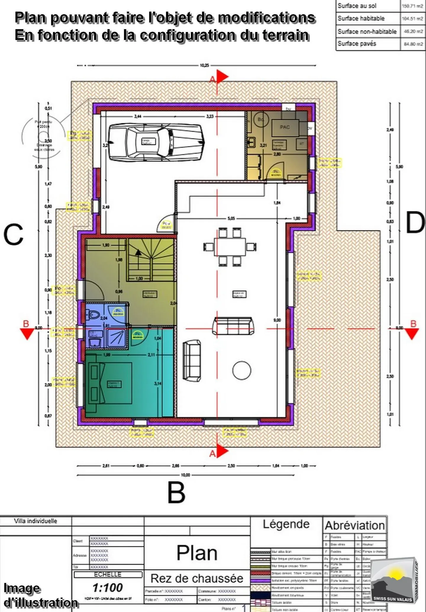 VALAIS / Sono "DAYTONA" Magnifica villa da costruire 5.5 stanze 223 m² - Foto 21 di 26