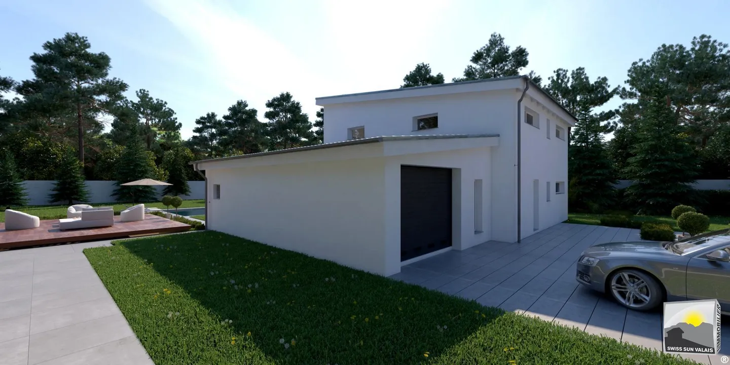 VALAIS / Sono "DAYTONA" Magnifica villa da costruire 5.5 stanze 223 m² - Foto 25 di 26