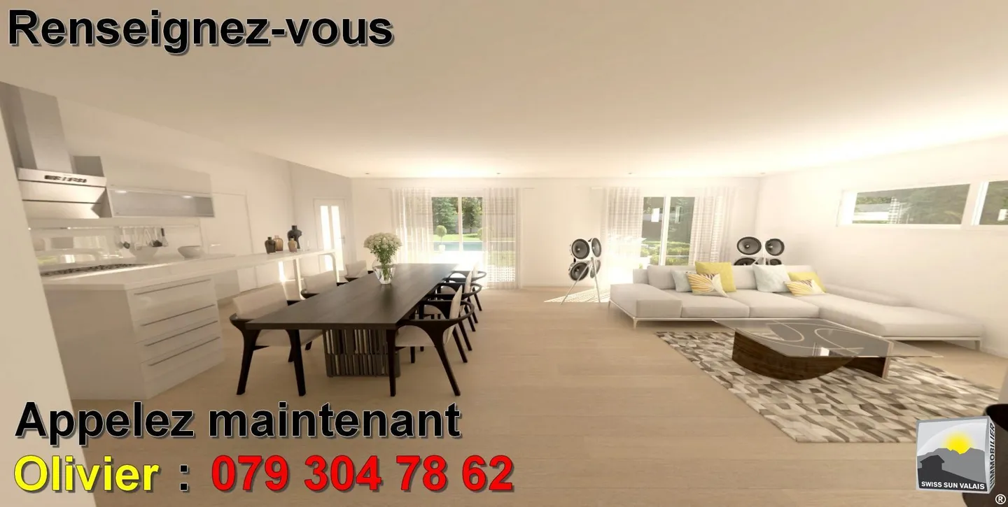 VALAIS / Sono "DAYTONA" Magnifica villa da costruire 5.5 stanze 223 m² - Foto 26 di 26