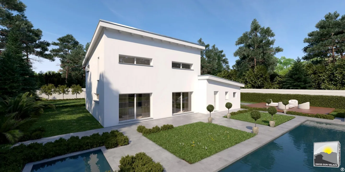 VALAIS / Sono "DAYTONA" Magnifica villa da costruire 5.5 stanze 223 m² - Foto 23 di 26