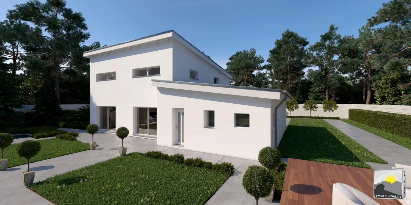 VALAIS / Sono "DAYTONA" Magnifica villa da costruire 5.5 stanze 223 m² - Foto 24 di 26