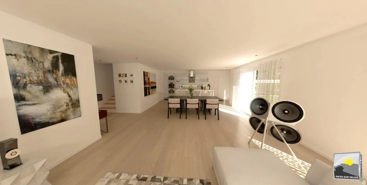 VALAIS / Sono "DAYTONA" Magnifica villa da costruire 5.5 stanze 223 m² - Foto 3 di 26