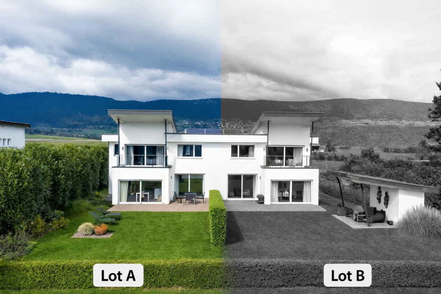 Enkel – Costruzione di una straordinaria casa bifamiliare – Lotto A - Foto 2 di 5