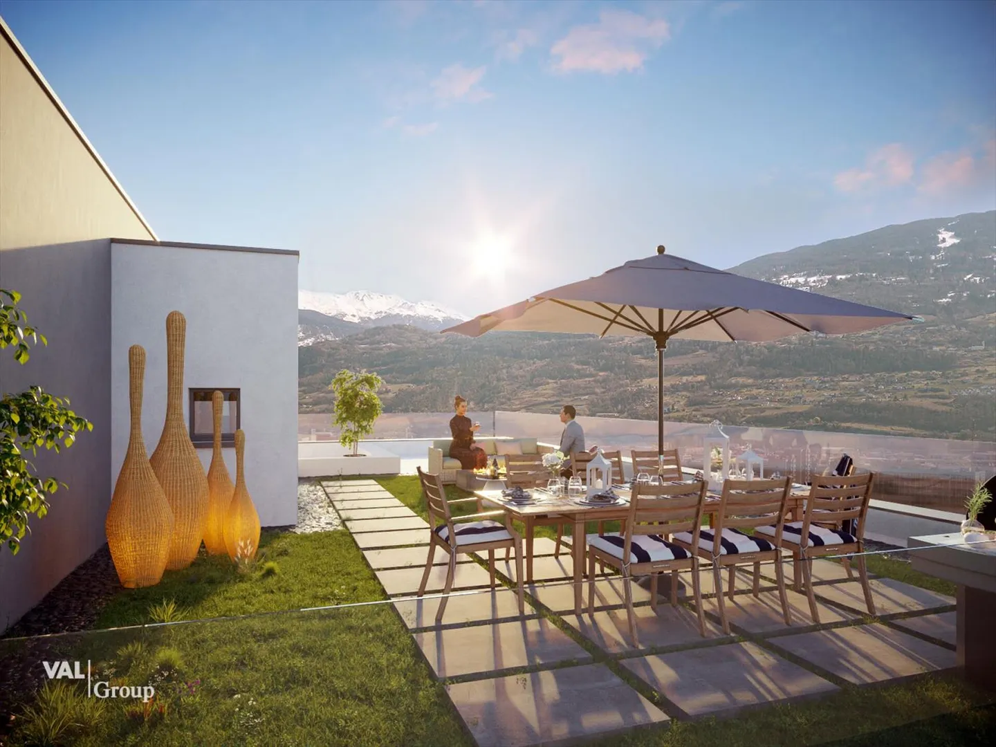 La tua nuova residenza con giardino privato in una villa contemporanea in costruzione - Foto 11 di 13