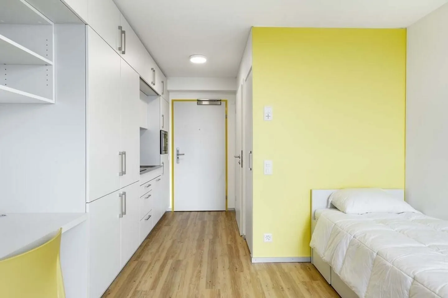 Studio in Studentenwohnheim, nahe dem Bahnhof Renens - Foto 2 von 7