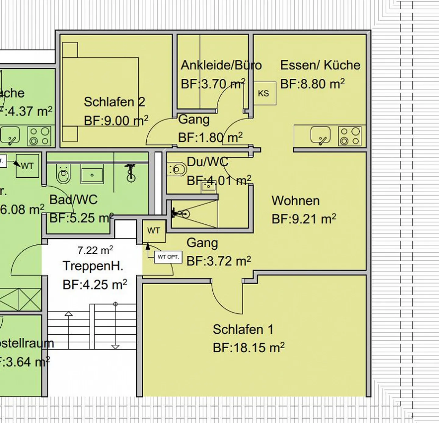 Appartement 3.5 pièces dans un emplacement proche de la ville - Photo 5 sur 5