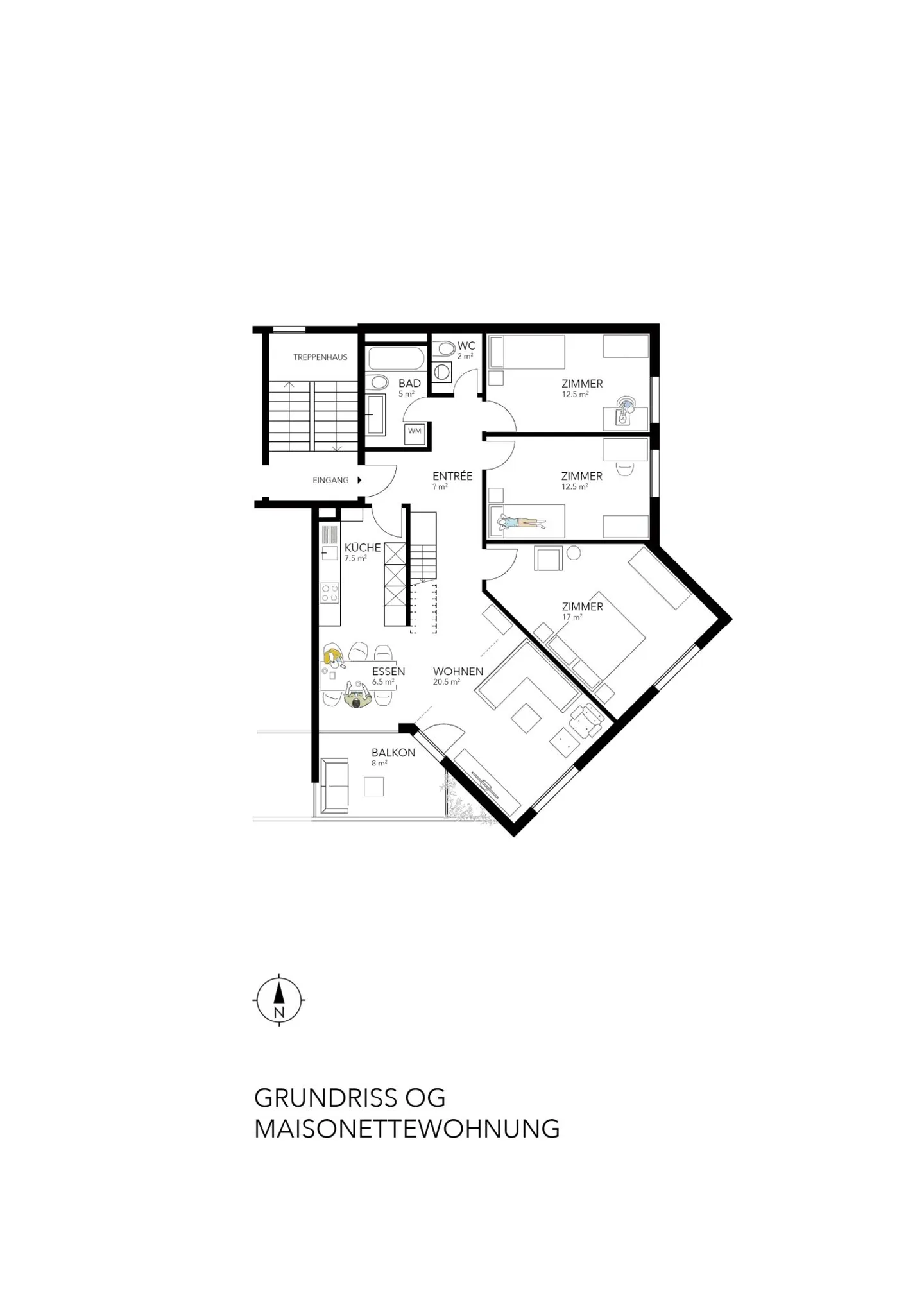 4.5-room apartment plus office/studio space 61m2 - Photo 12 of 13