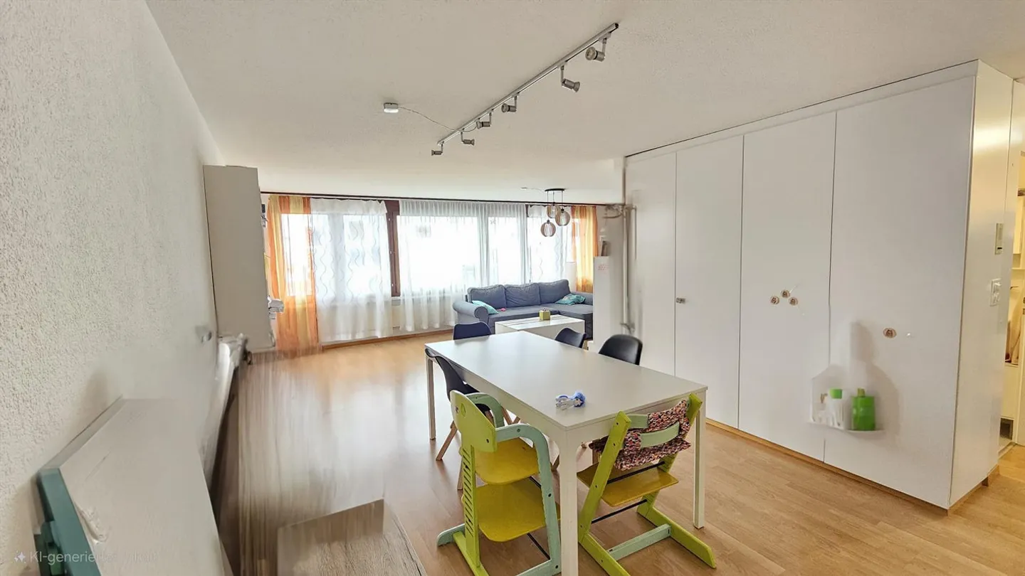 Appartement lumineux avec terrasse et vue magnifique jusqu'au Säntis - Photo 5 sur 13