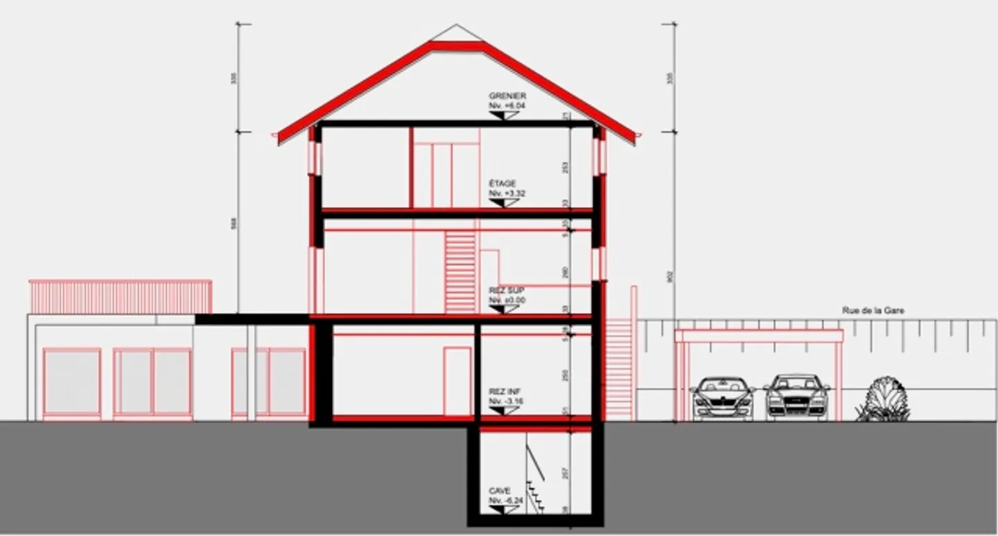 Appartamenti Duplex Moderni a Saint-Cergue - Foto 2 di 4