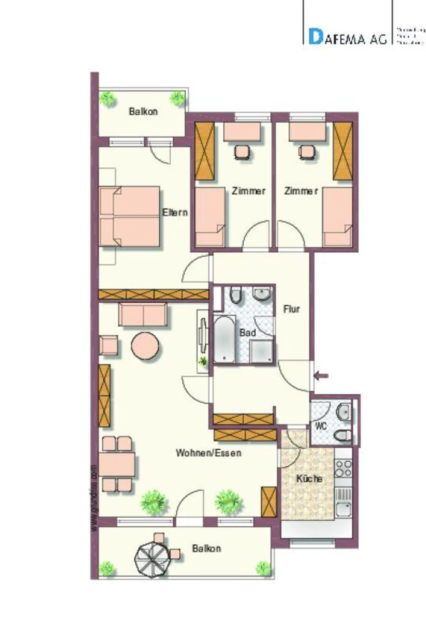 Appartamento 4.5 stanze a Rotmonten SG con valore ricreativo - Foto 15 di 15