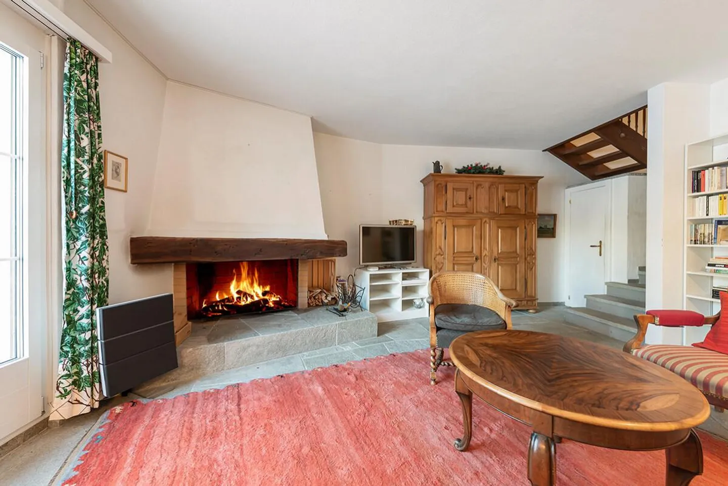 Maloja : Maison de vacances avec cheminée dans un emplacement calme près de la forêt d'Arven - Photo 2 sur 5