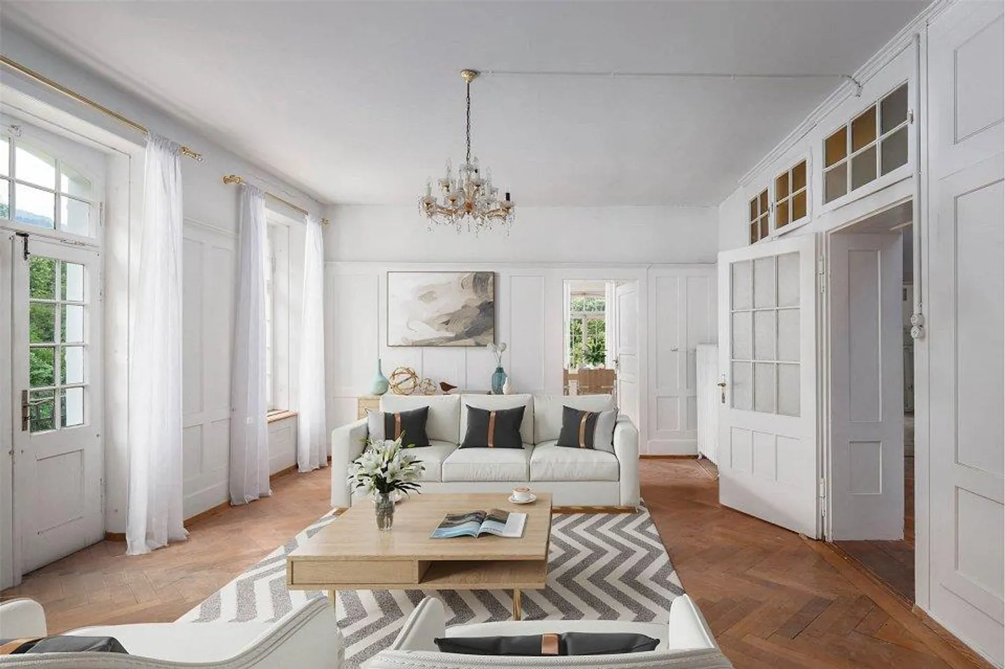 Villetta Coaz Geschichtsträchtige Stadtvilla an guter Lage in Chur - Foto 3 von 13