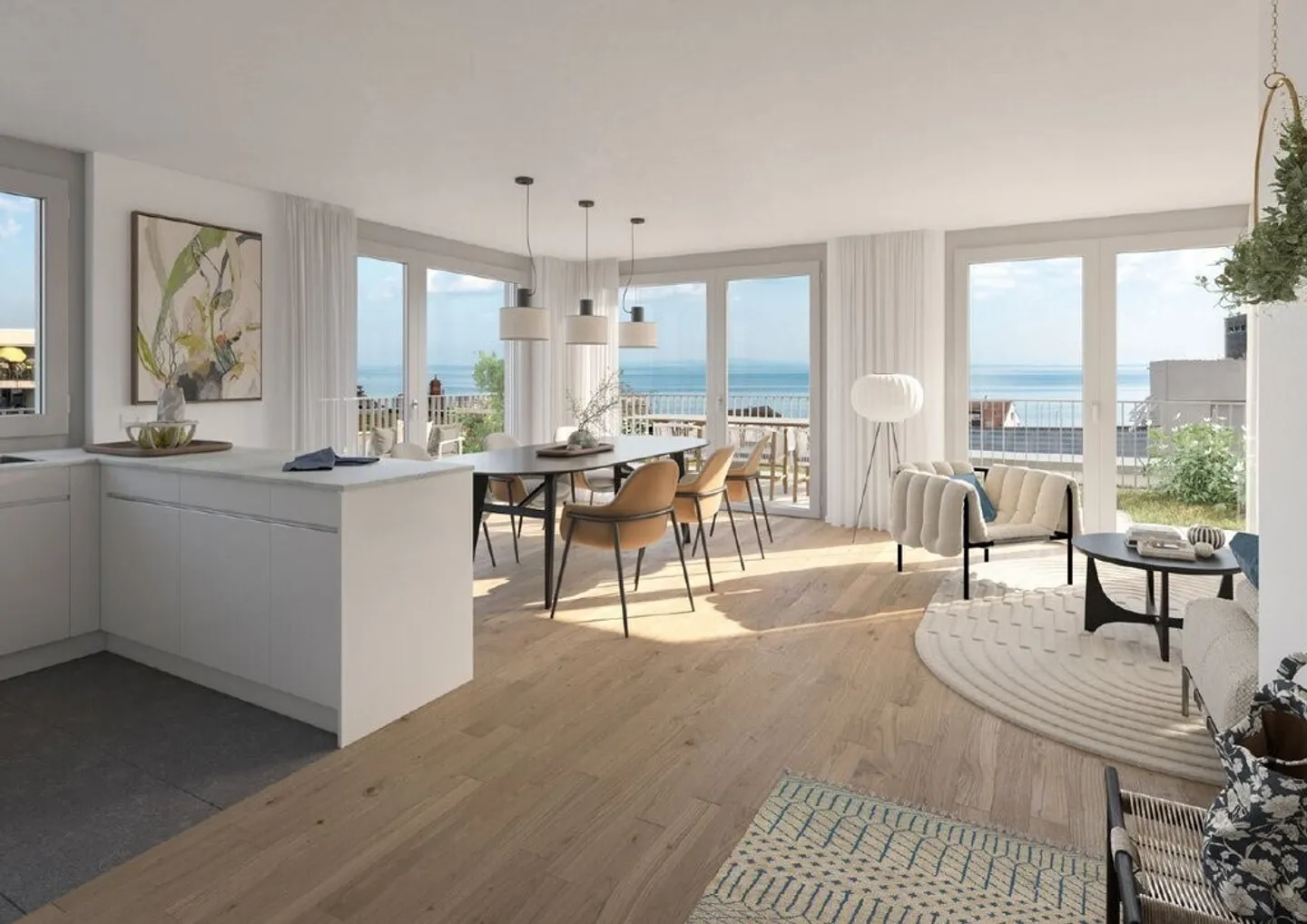 MAISON URBAINE dans la ville portuaire de Rorschach / appartement de 2,5 pièces - Photo 1 sur 4