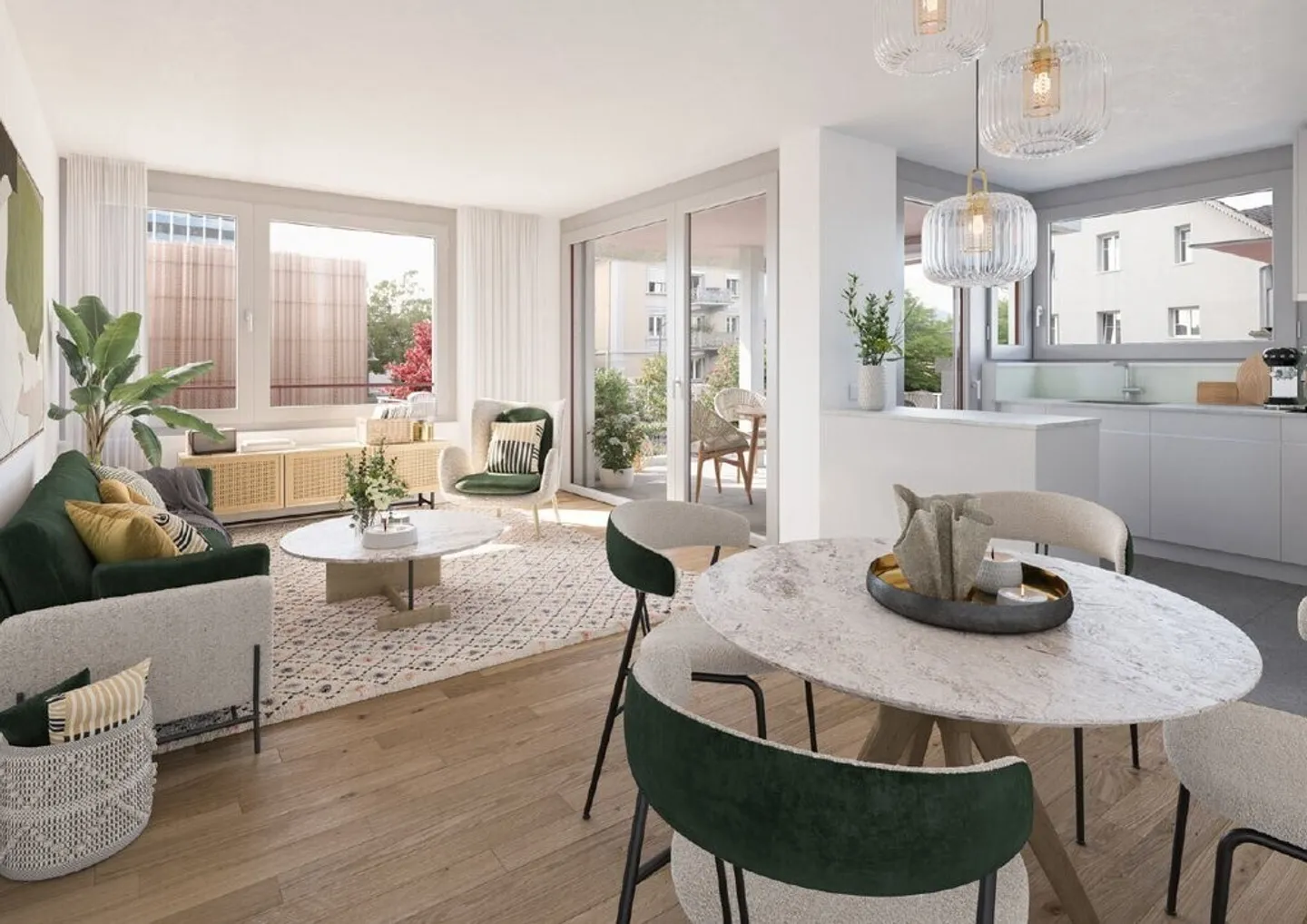 MAISON URBAINE dans la ville portuaire de Rorschach / appartement de 2,5 pièces - Photo 2 sur 4