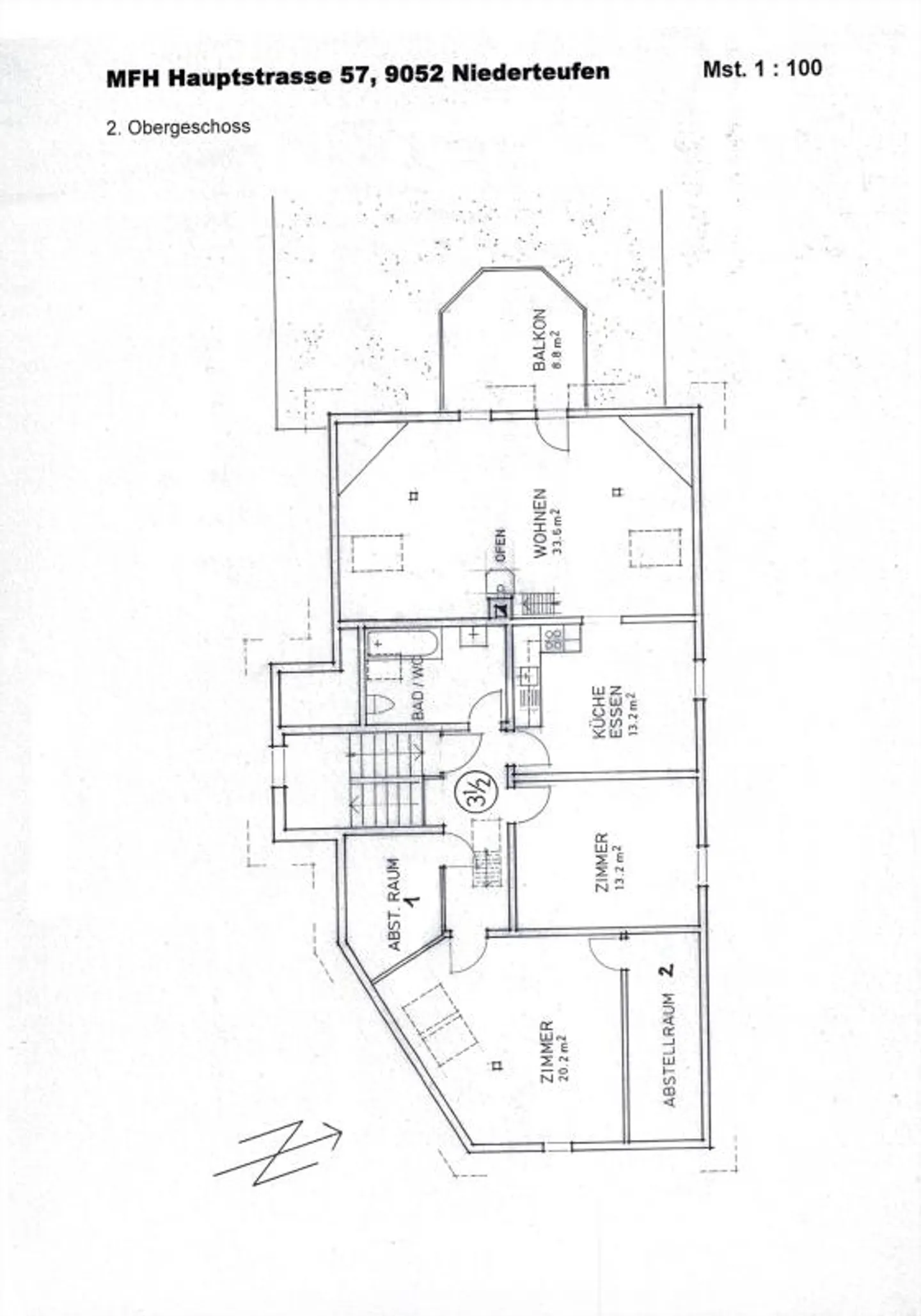 Grosszügige 3.5 Zimmer Attique - Foto 14 von 14