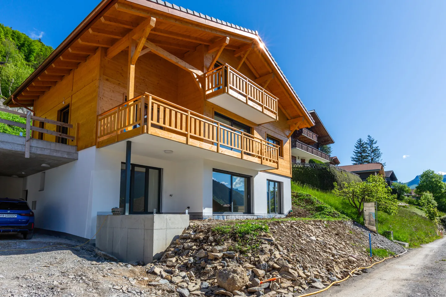 3,5 vani in chalet di 2 appartamenti - Foto 1 di 10