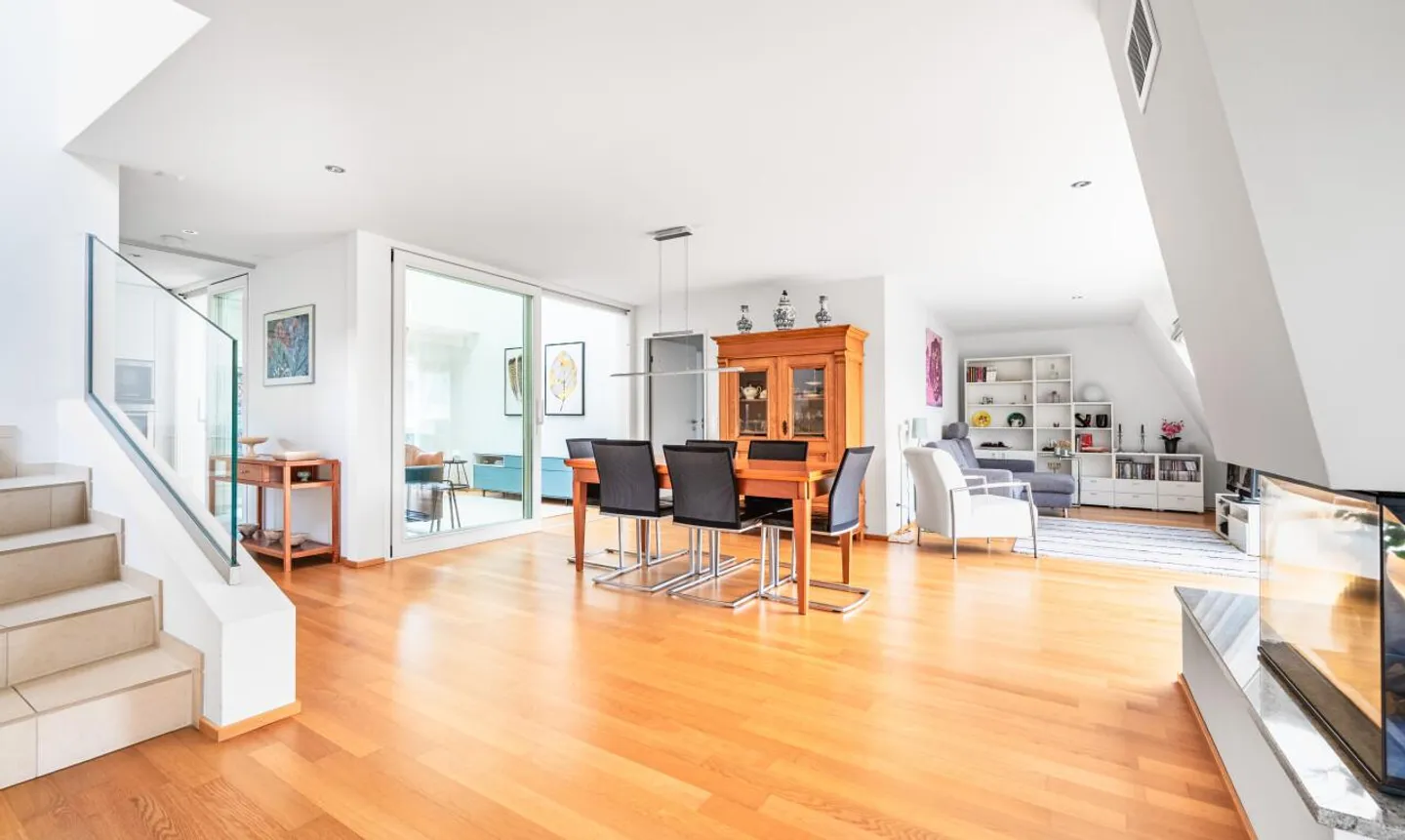 Duplex-Penthouse mit Wintergarten, Terrasse und Annexunterkunft - Foto 3 von 11