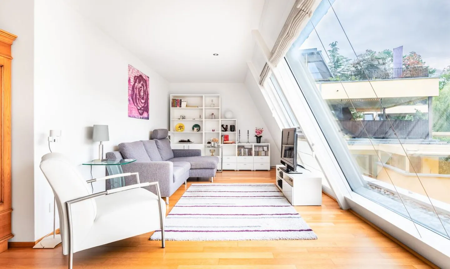 Duplex-Penthouse mit Wintergarten, Terrasse und Annexunterkunft - Foto 4 von 11