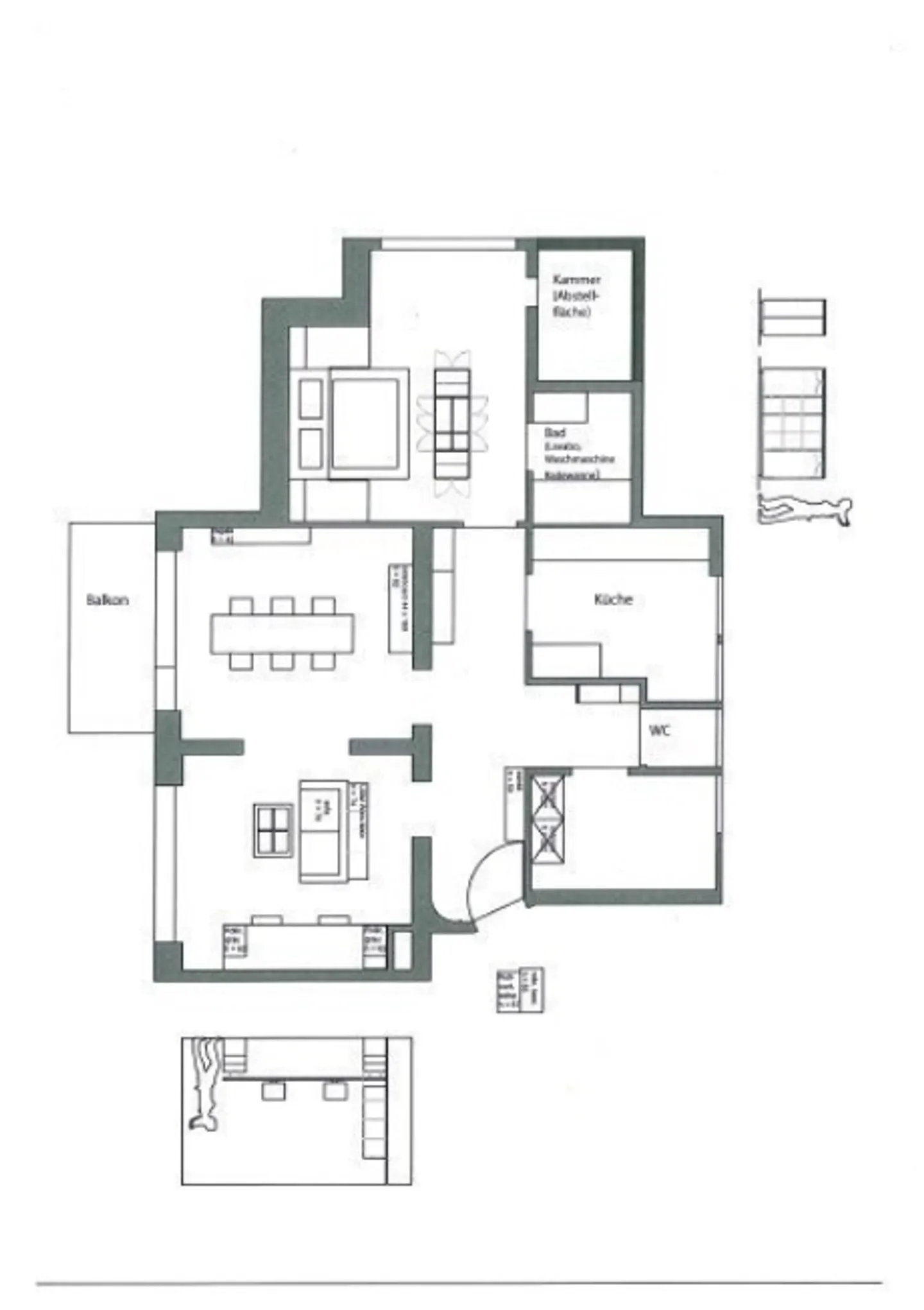 «3.5-Zimmer-Dachwohnung mit toller Seesicht» - Foto 7 von 8