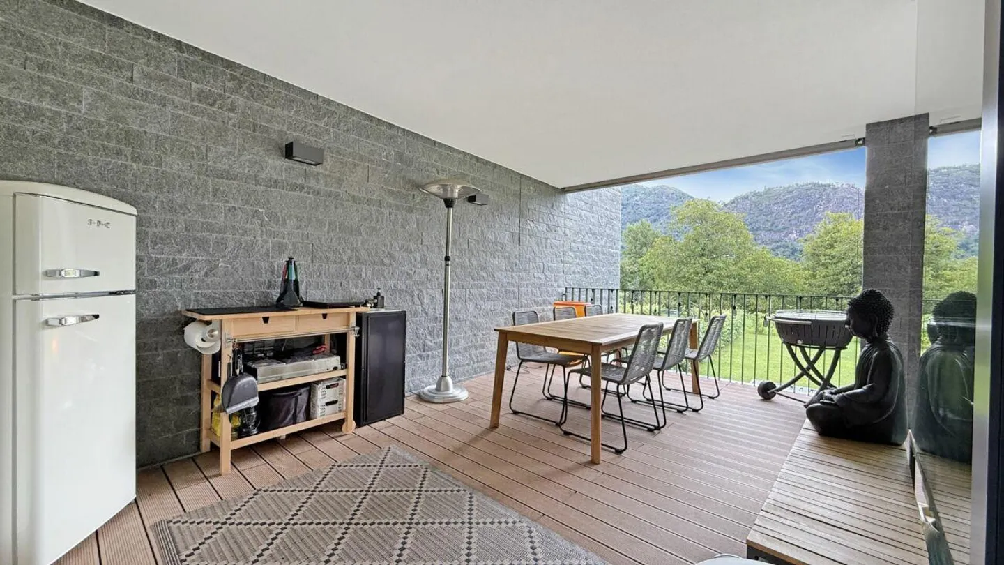Losone - Appartement moderne avec jardin - Photo 10 sur 12