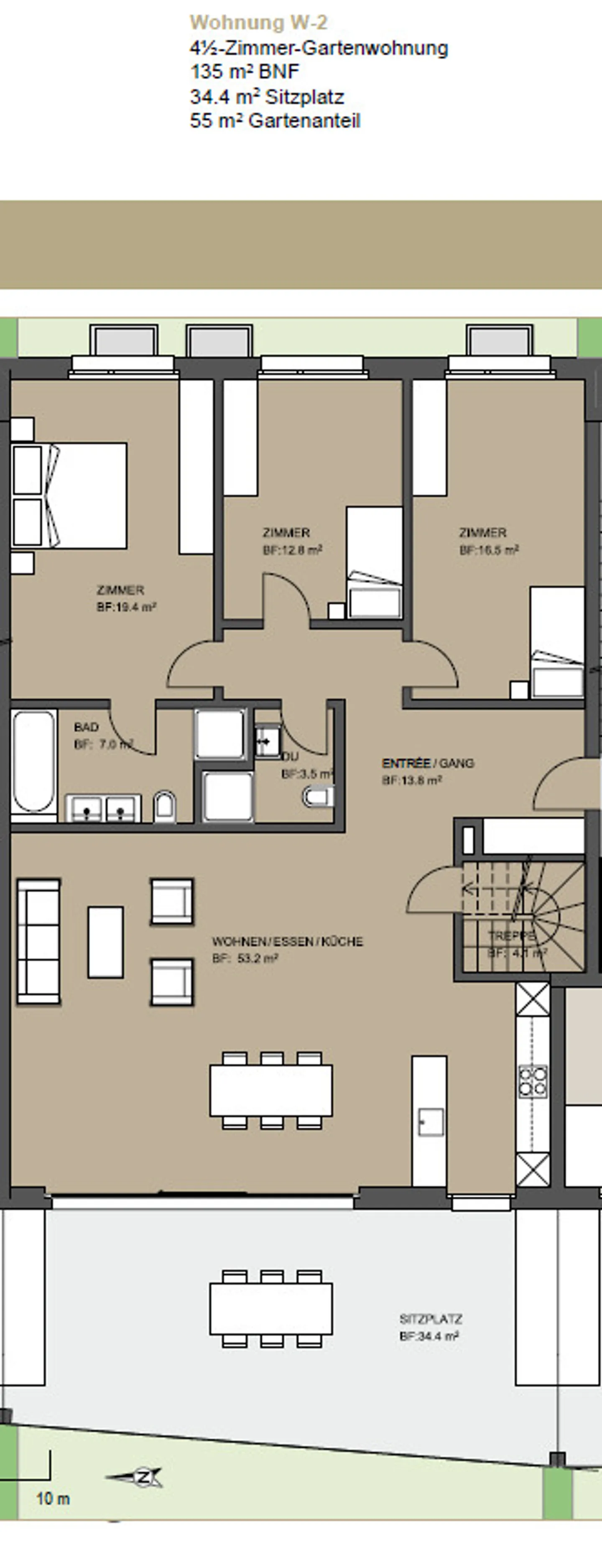 Spacious 4.5 Room Garden Apartment - Photo 10 of 14
