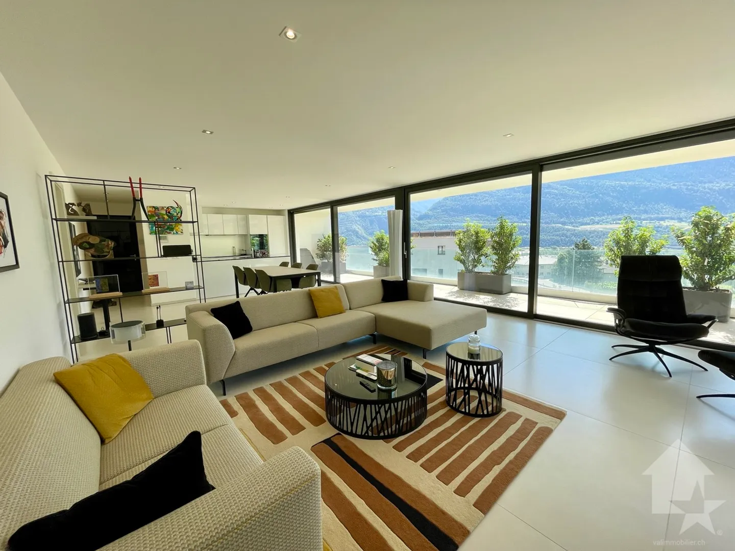 Appartamento contemporaneo con vista panoramica sulle alture di Sierre - Foto 5 di 22