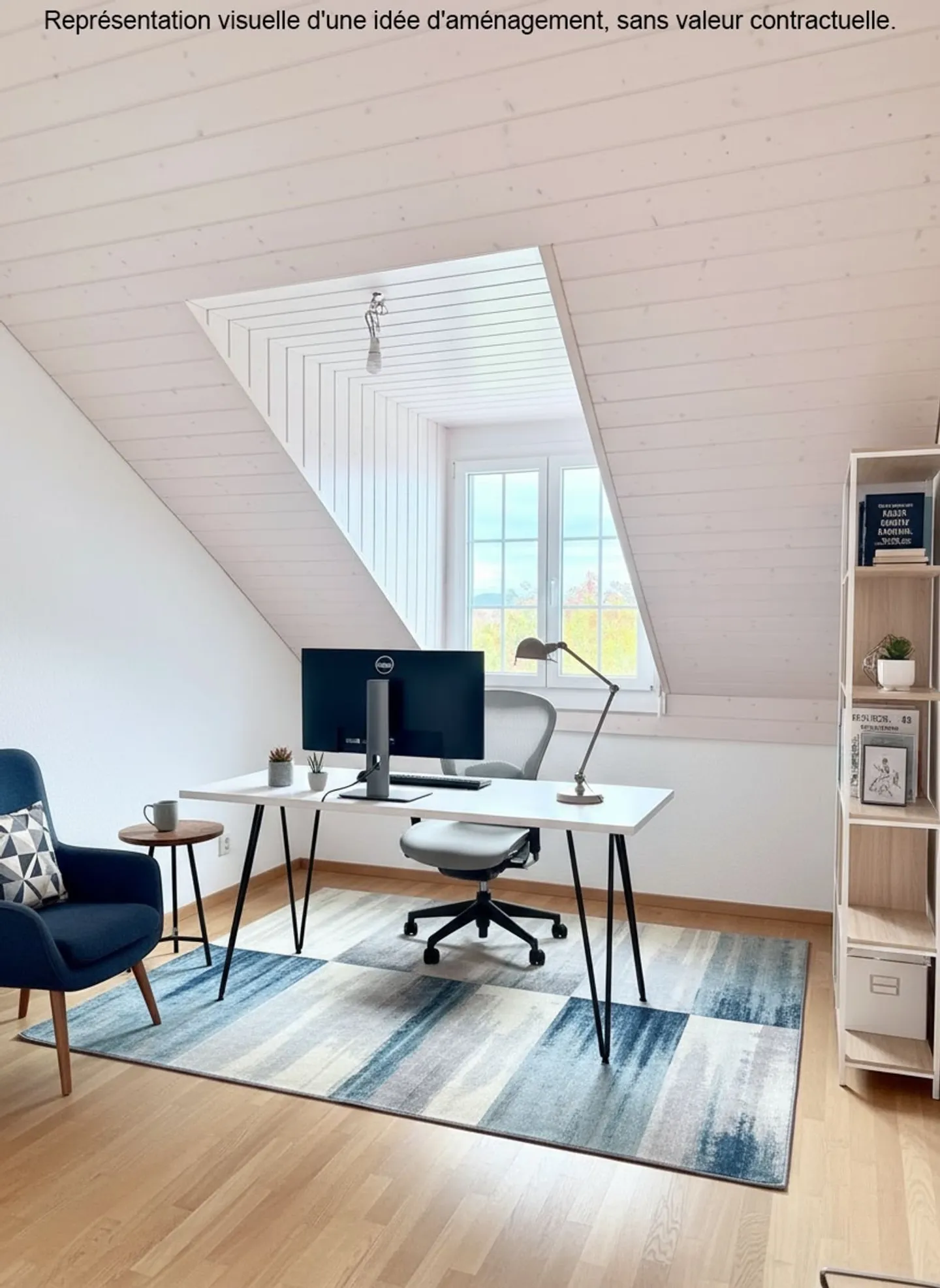 Helles 4.5-Zimmer-Wohnung in Aclens, nahe Lausanne und Morges - Photo 3 sur 13