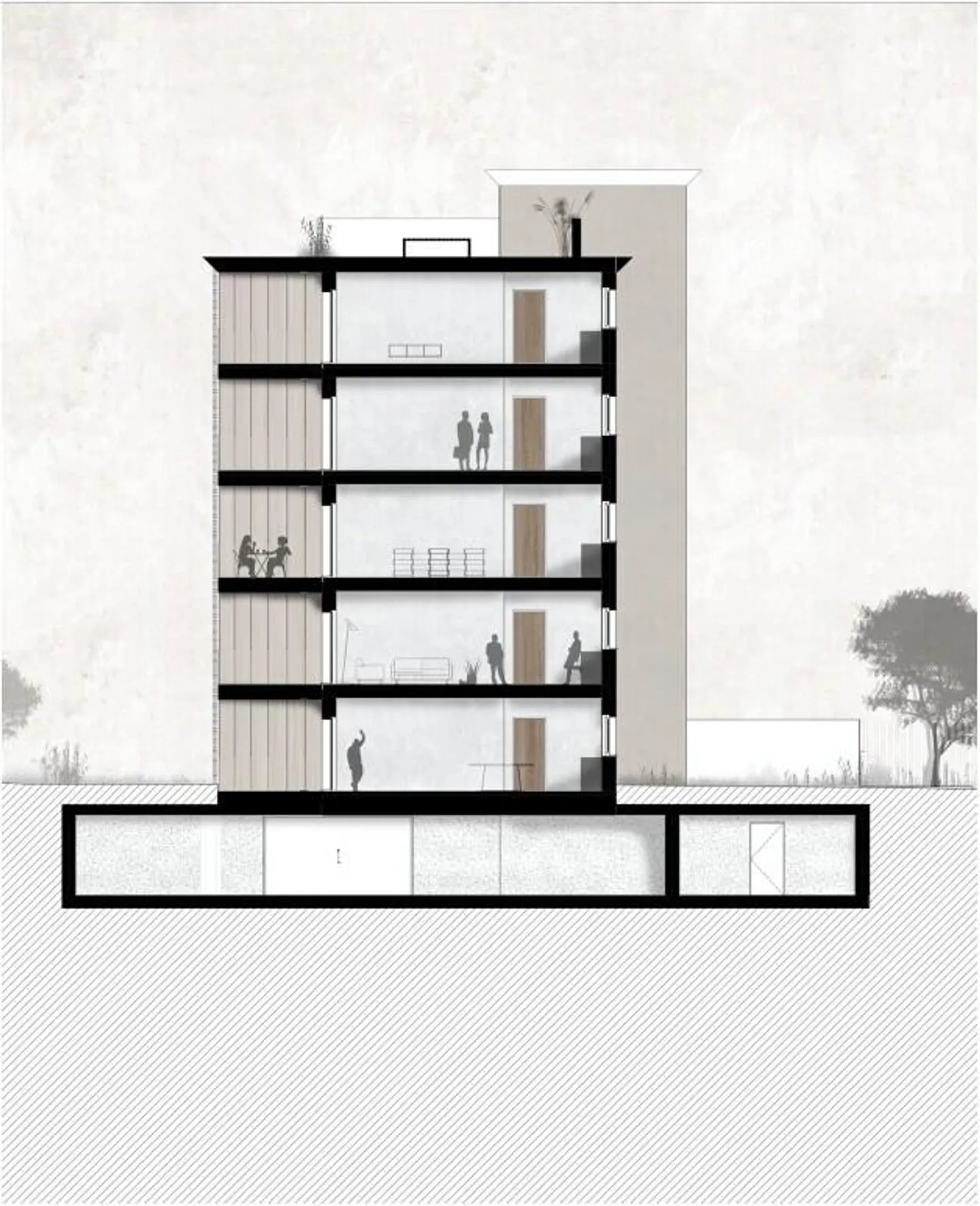 NOUVEAU 4.5 PIÈCES DE LUXE AVEC TOIT TERRASSE PRIVÉ À PREGASSONA - Photo 9 sur 11