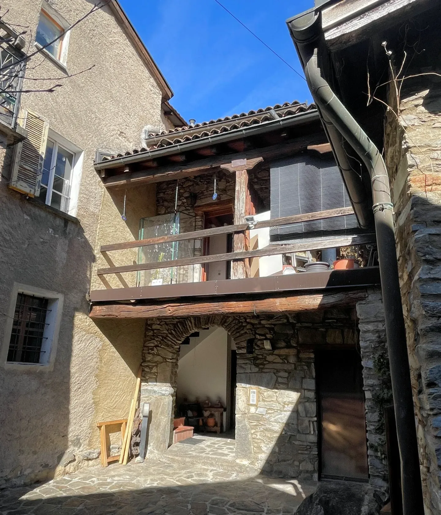 Charmantes Apartment in Mezzovico - Foto 5 von 17