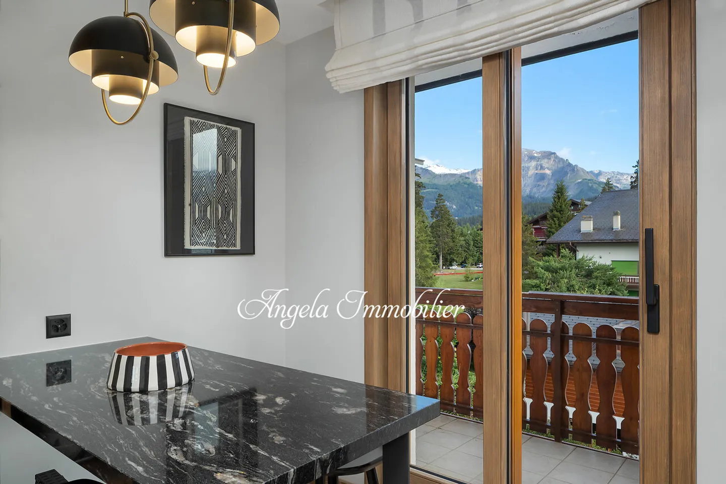 Luxuriöse Wohnung im Zentrum von Crans-Montana - Foto 9 von 21