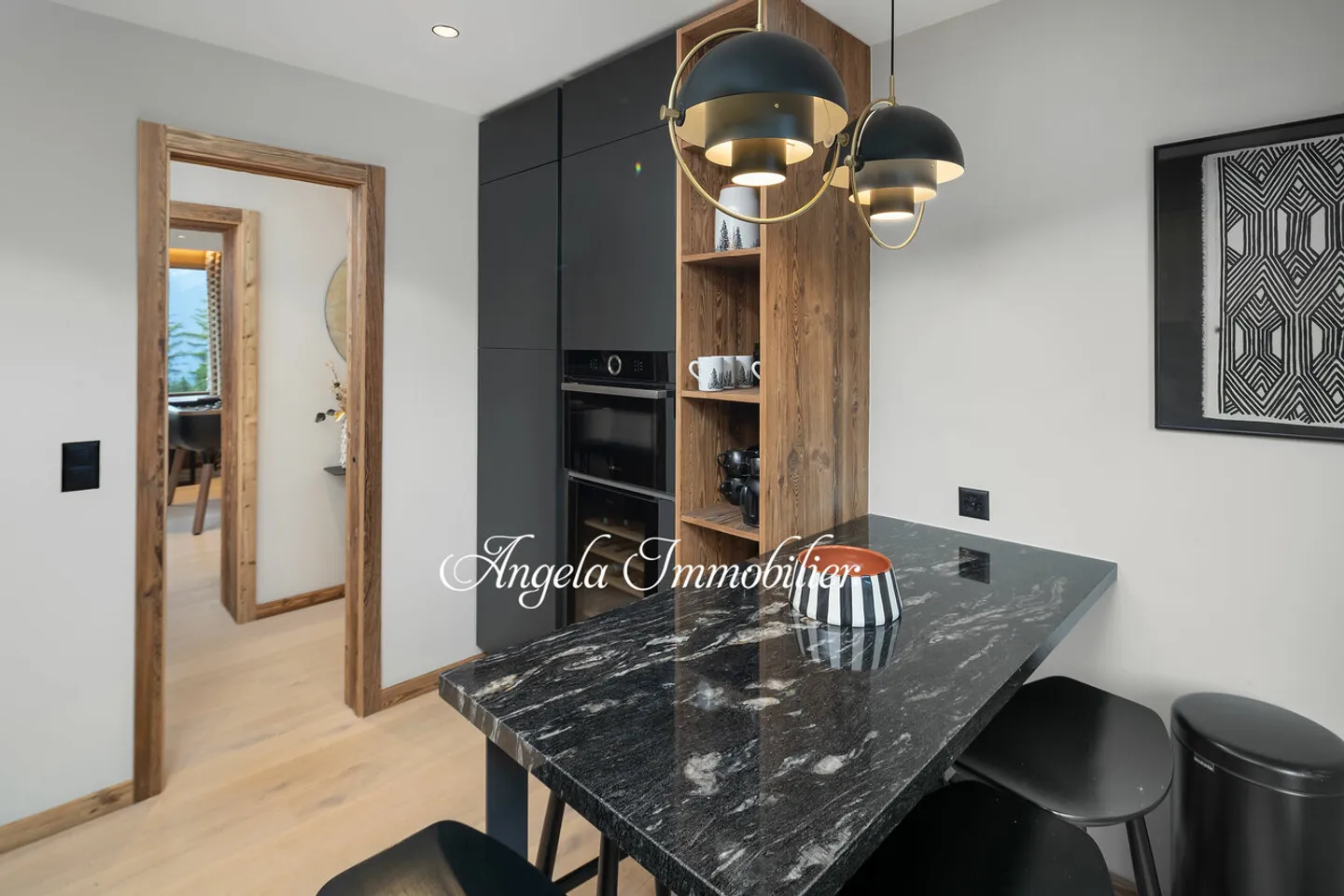 Luxuriöse Wohnung im Zentrum von Crans-Montana - Foto 10 von 21