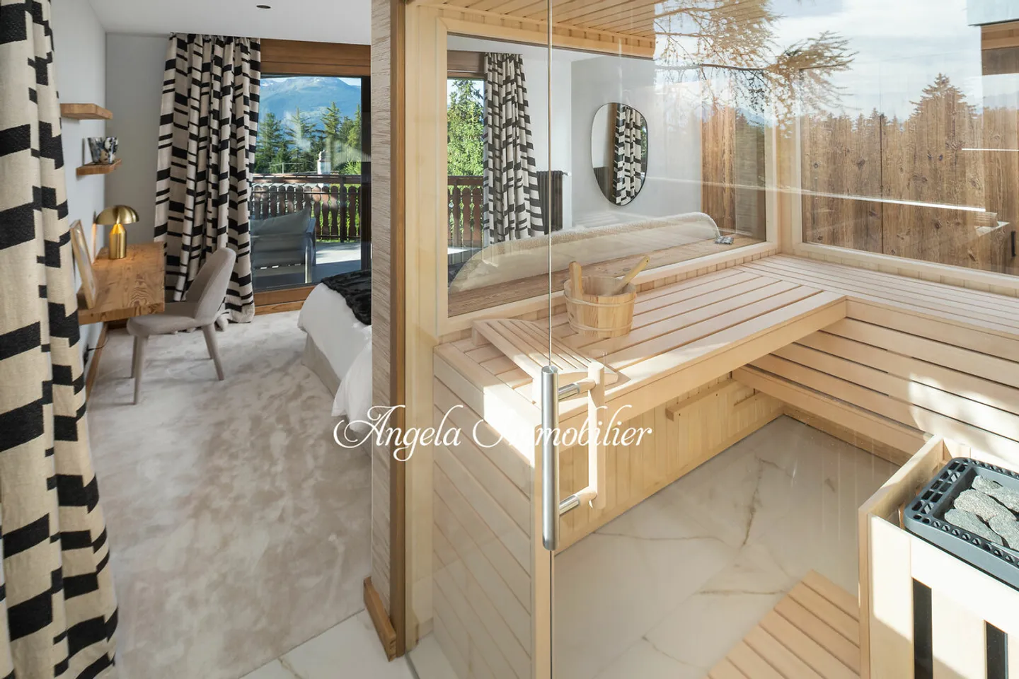 Luxuriöse Wohnung im Zentrum von Crans-Montana - Foto 14 von 21
