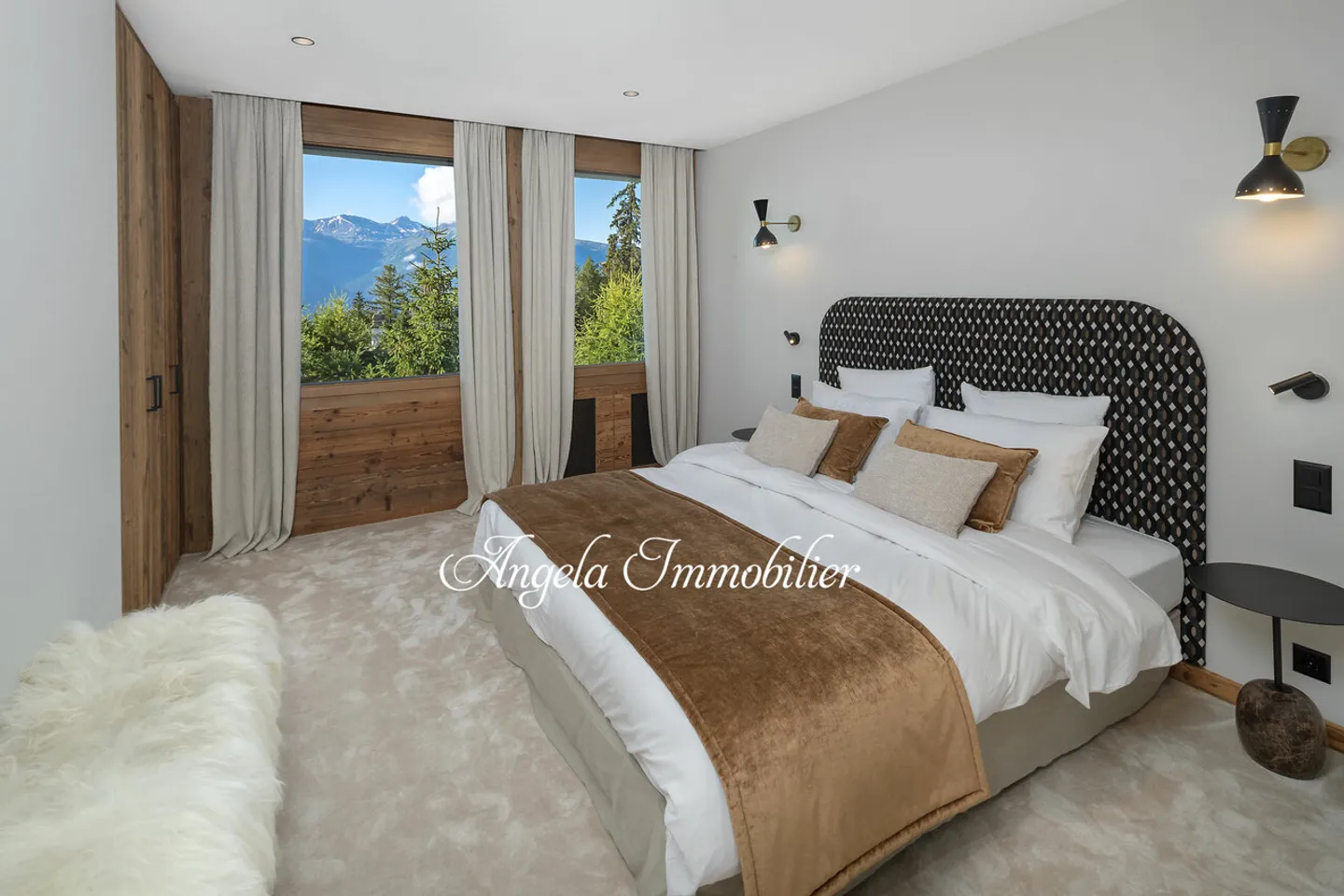 Luxuriöse Wohnung im Zentrum von Crans-Montana - Foto 16 von 21