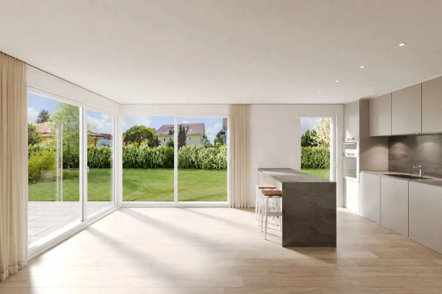 Clos de la Bergerie - Terraced house with 4.5 rooms - Villa F - Photo 3 of 13